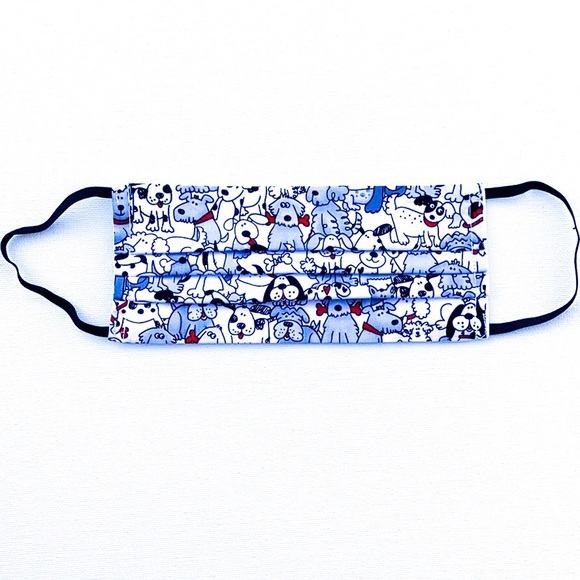 Puppy Dogs Cotton Face Mask Without Filter Pocket - Picture 4 of 4